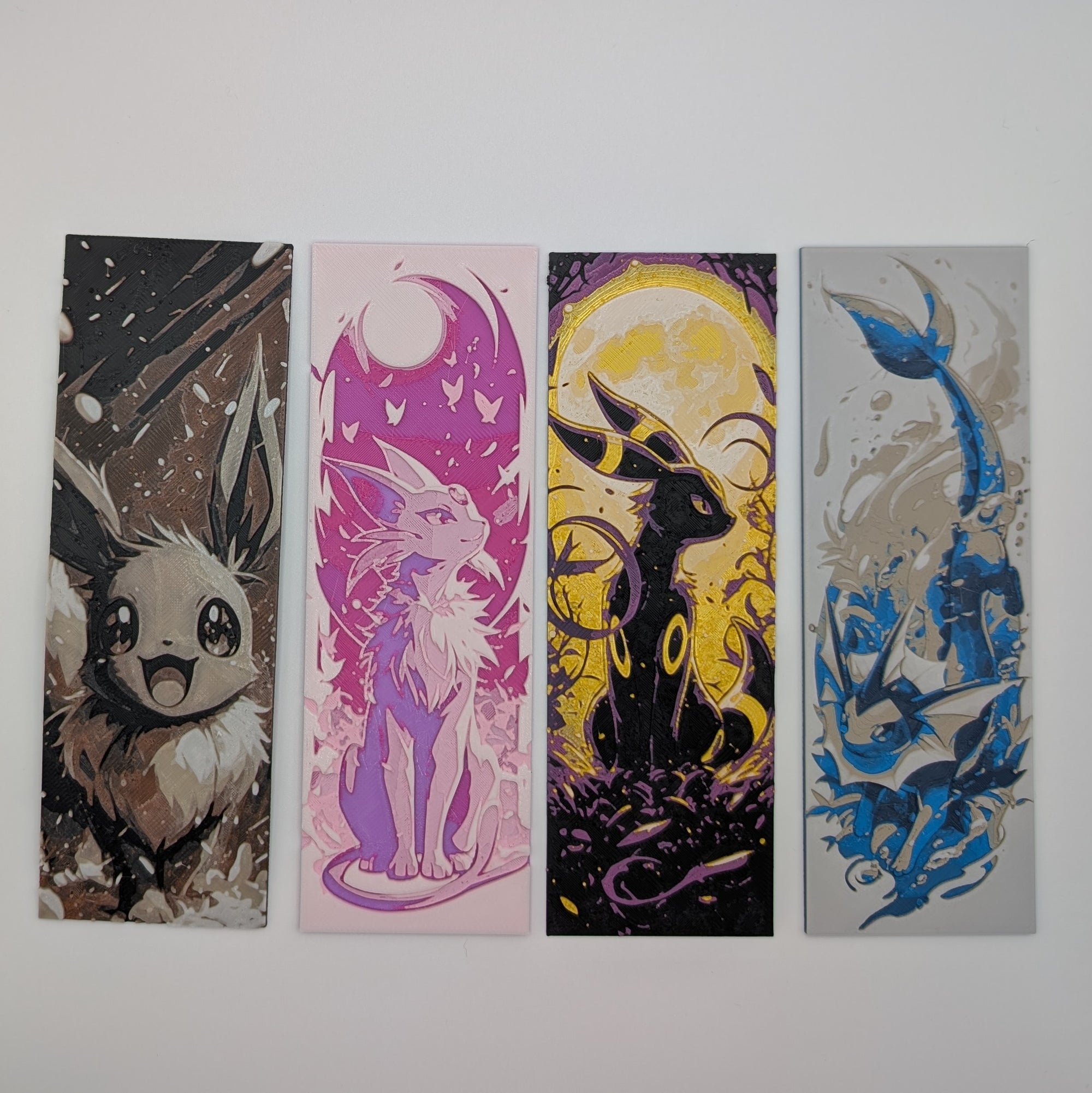 HueForge Bookmark: Eeveelutions