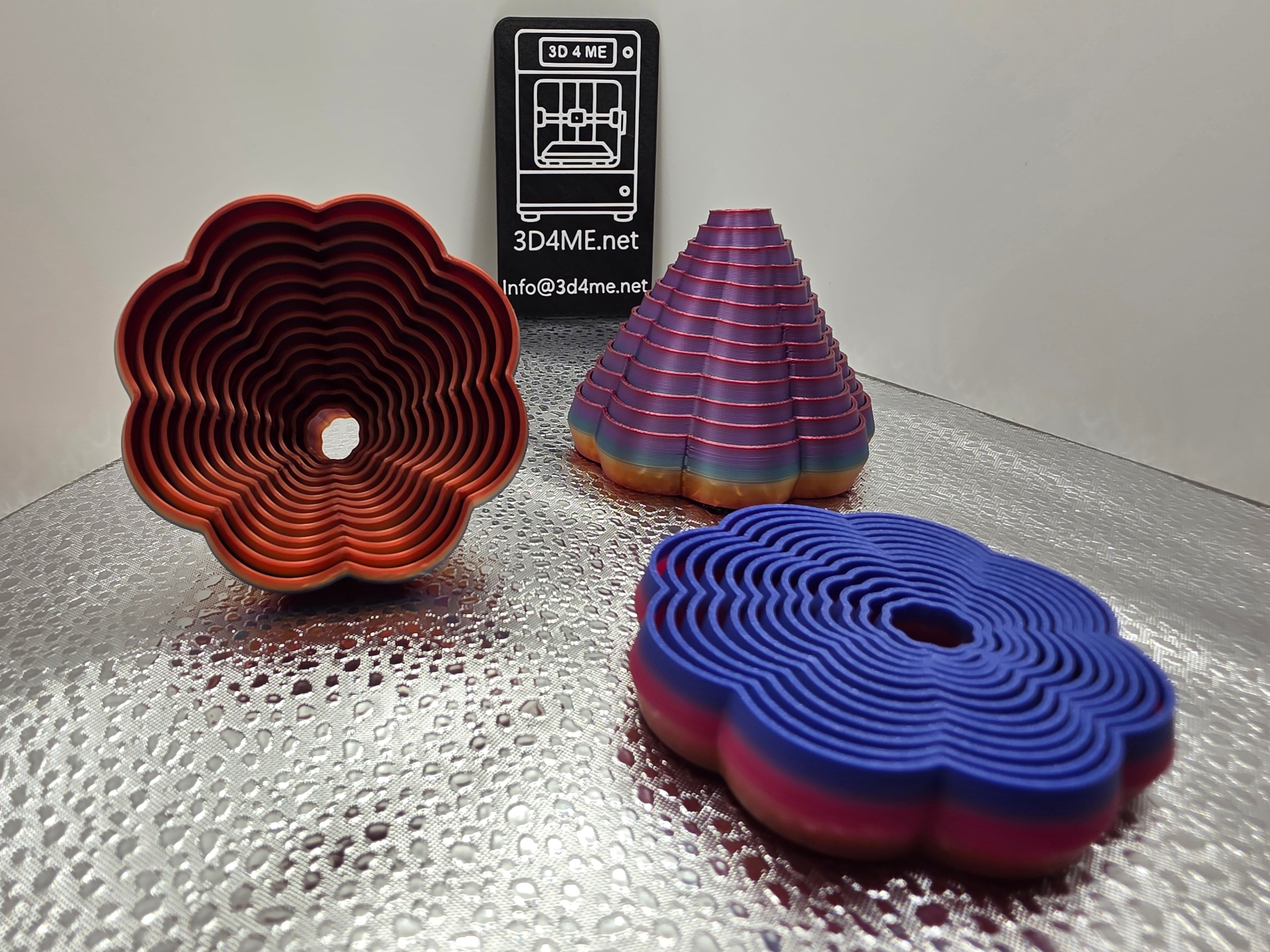 Collapsible Flower Fidget