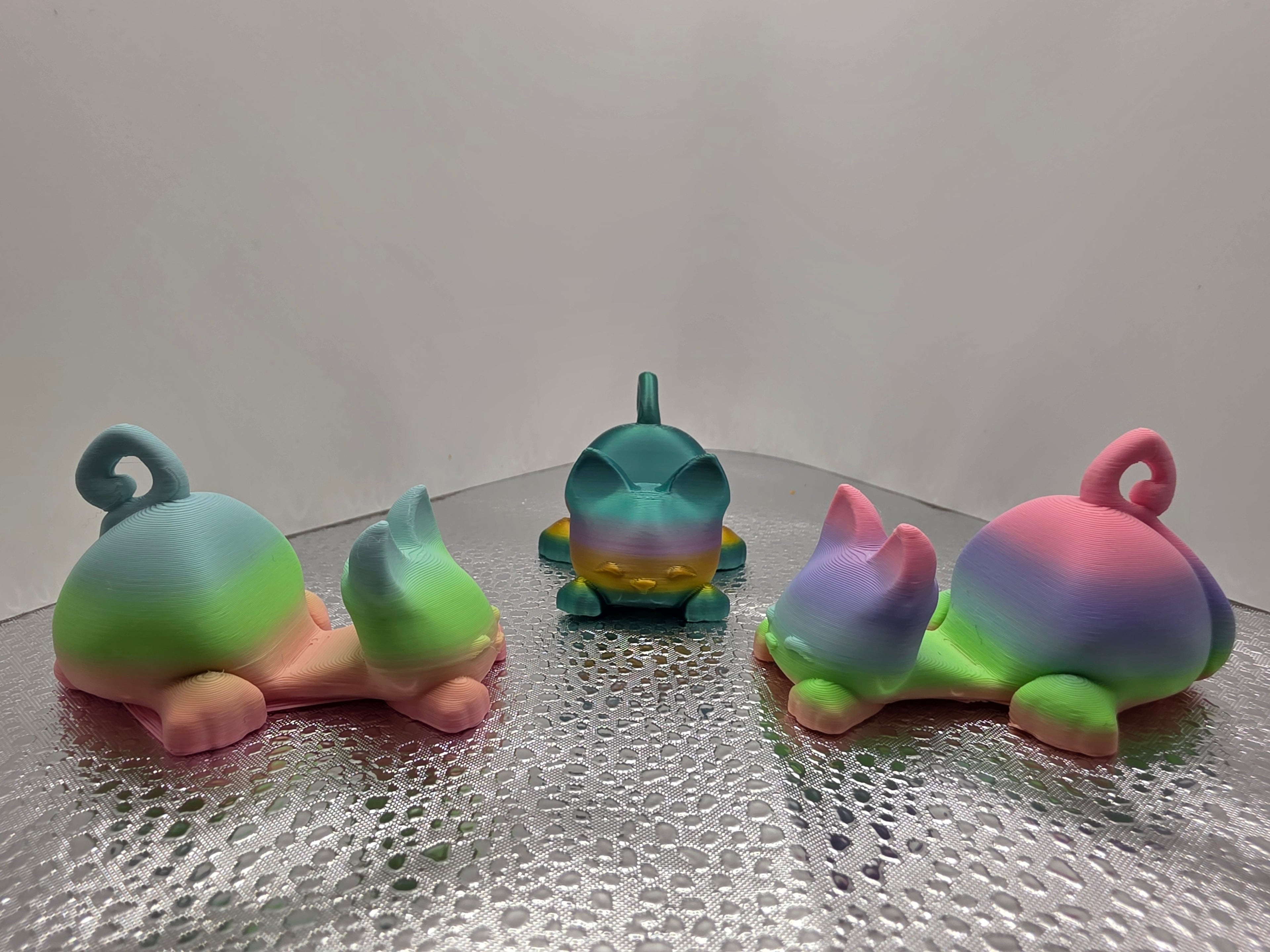 Animal Phone Stand Keychain