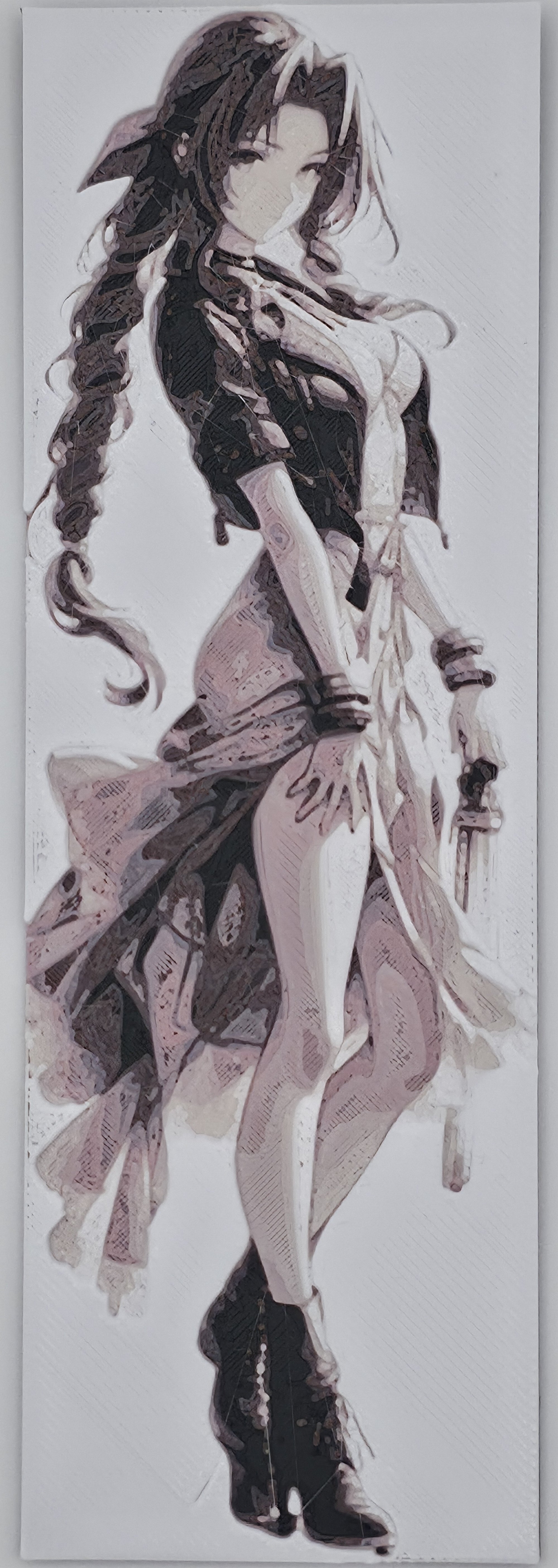 HueForge Bookmark: Final Fantasy VII