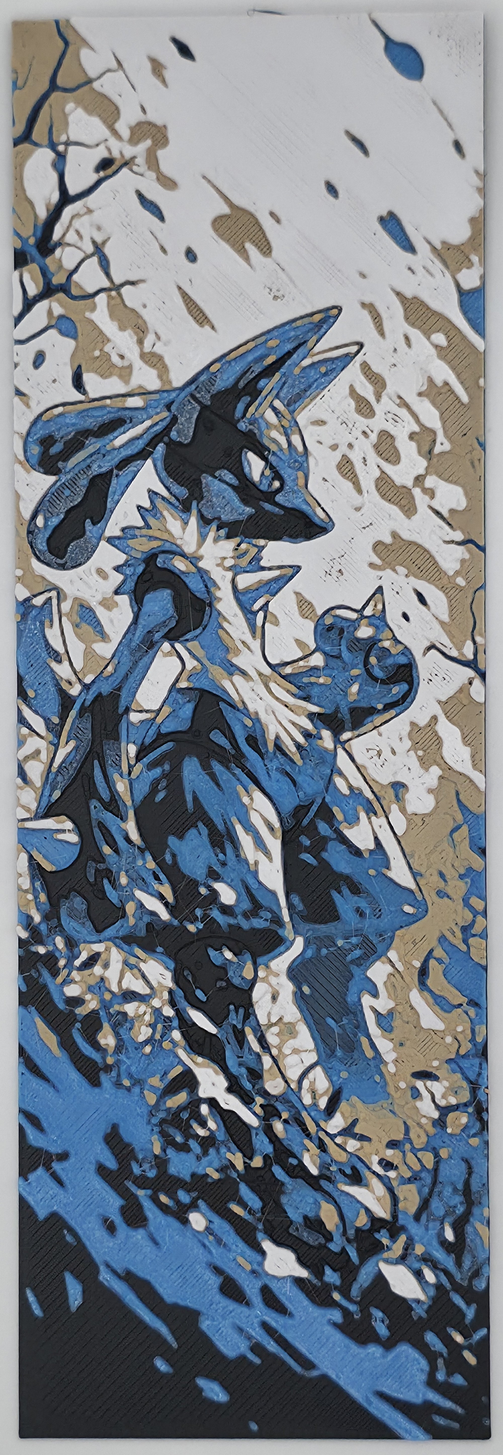 HueForge Bookmark: Pokemon