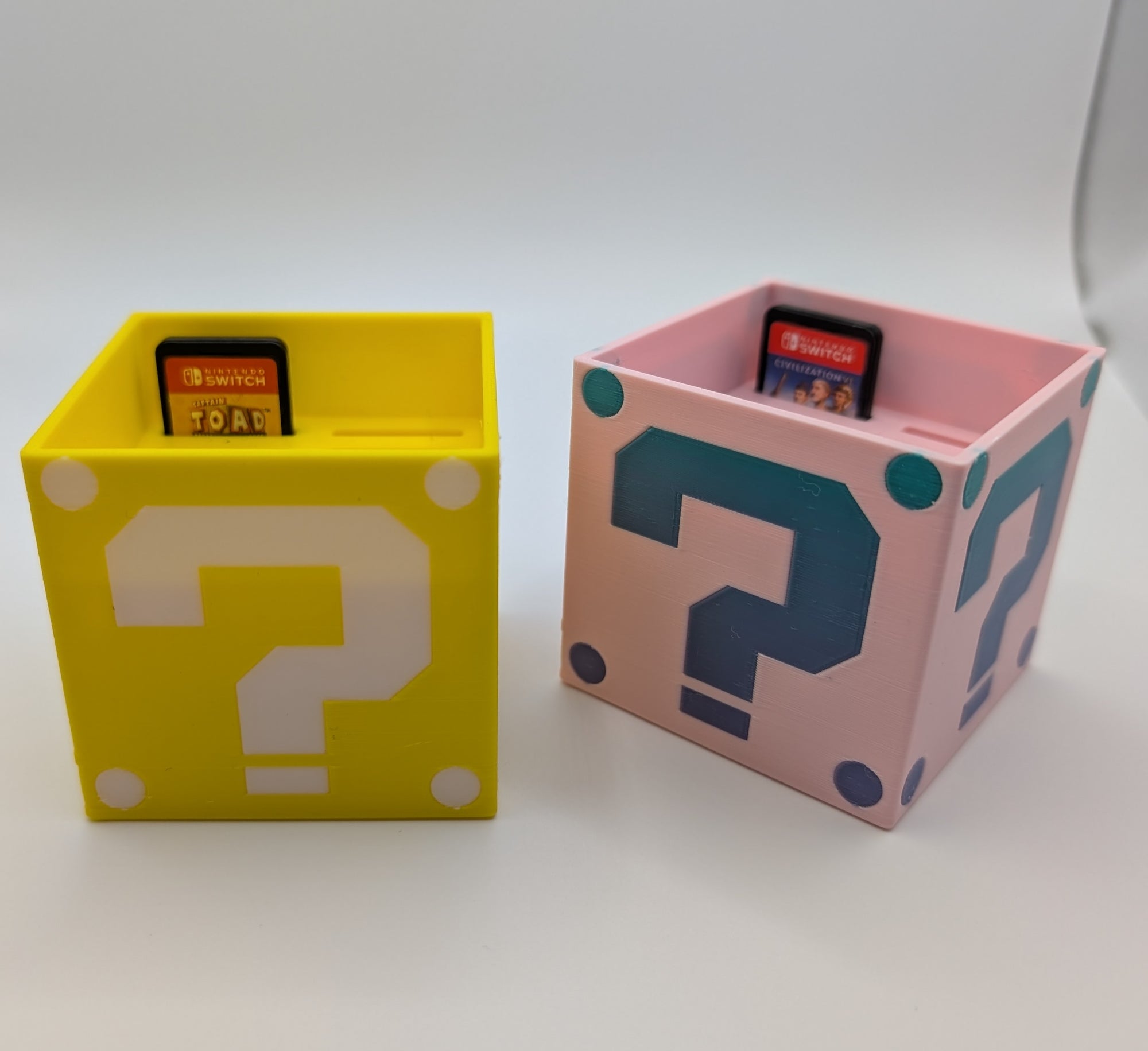 Question Mark Switch Game Storage