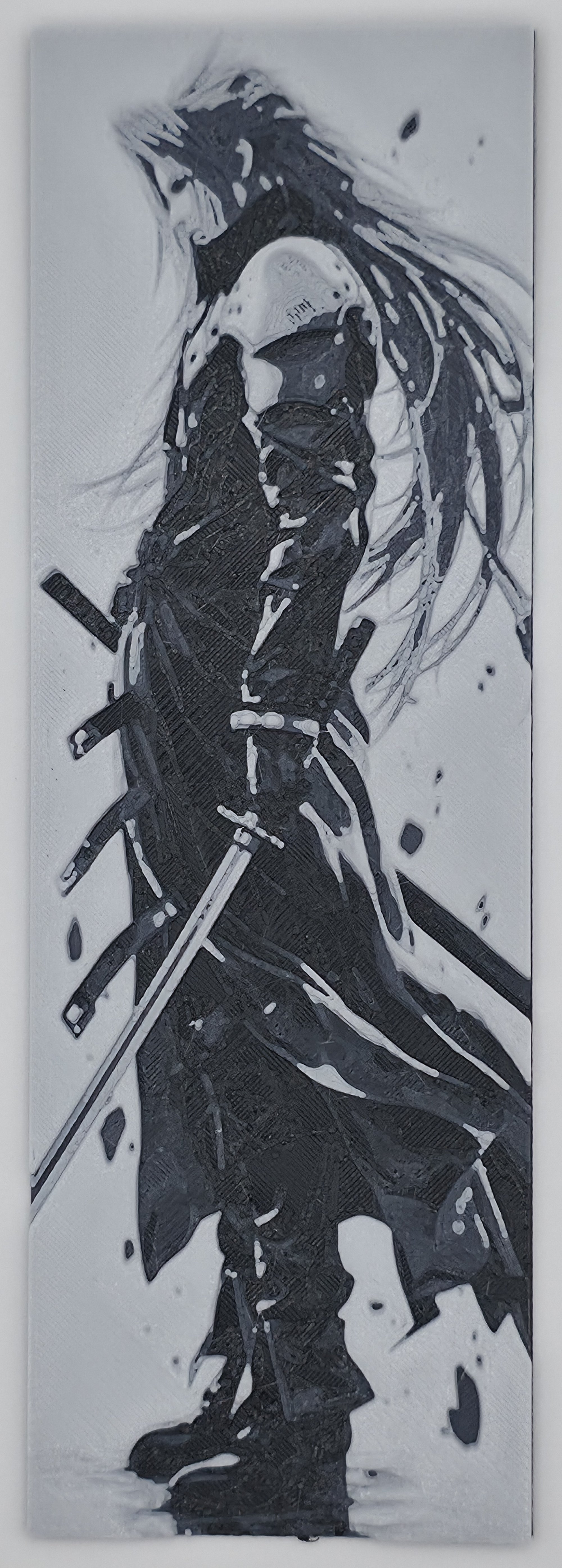 HueForge Bookmark: Final Fantasy VII