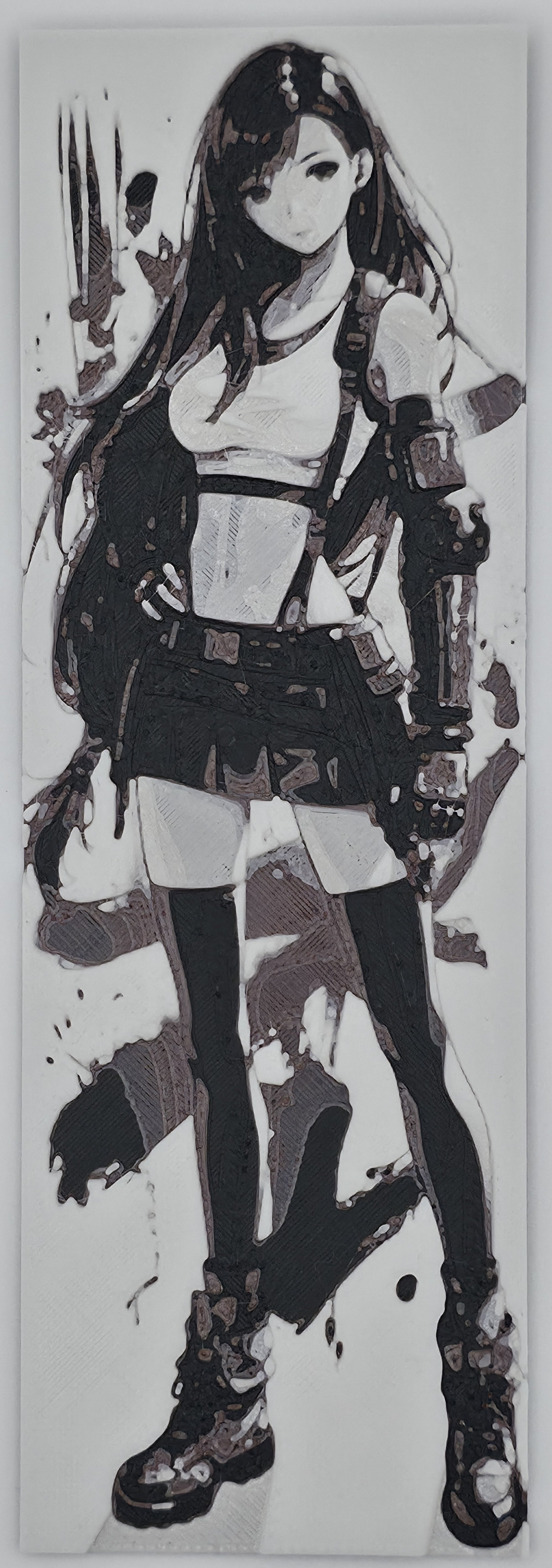 HueForge Bookmark: Final Fantasy VII