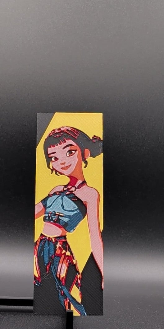 HueForge Bookmark: Movie Fanart: Series 1